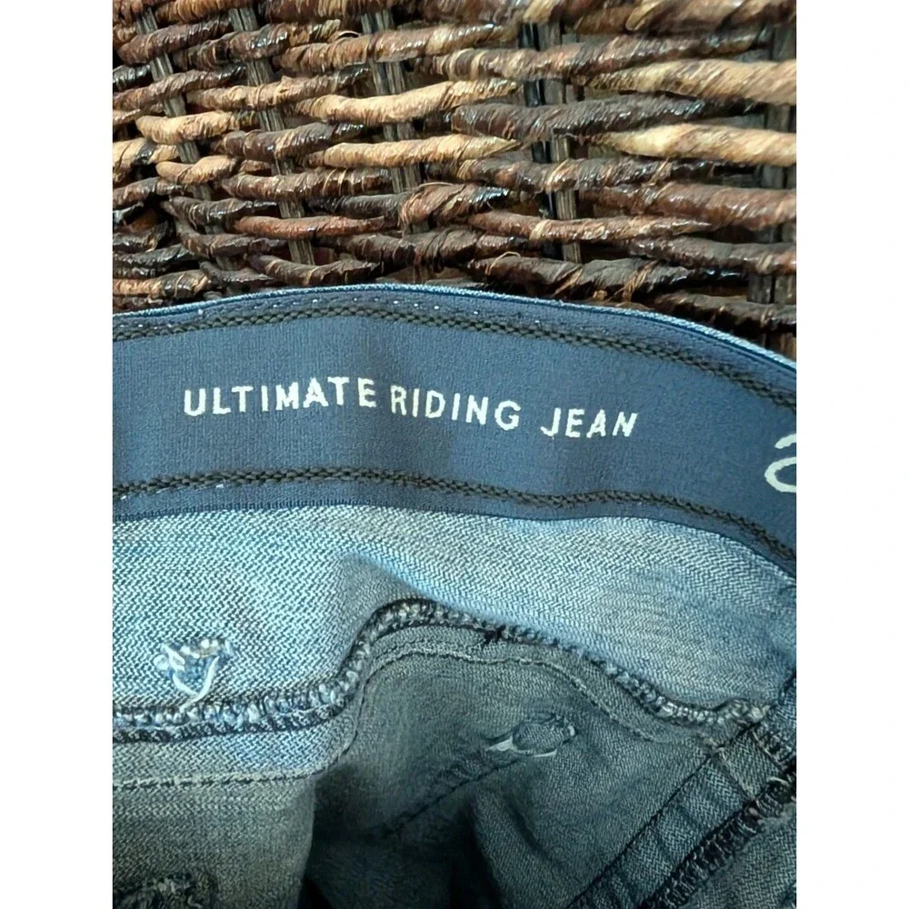 Wrangler Willow Ultimate Riding Jeans 1x36 Long Bootcut Flare Low Rise Rodeo - Picture 6 of 8